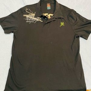 Ed Hardy Surf Polo Size XL